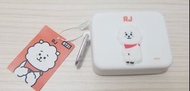 [100%全新] 包郵 BT21 RJ 矽膠迷你拉鏈小袋