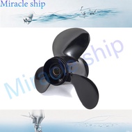 3R0-64527-0 346-64104-5 Propeller 9.9x13 For Tohatsu Outboard 20HP 25HP 30HP 3 Blades Aluminum Alloy