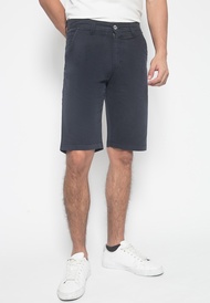 LGS - Celana Casual - Celana Pendek Chinos - Navy - Regular Fit - CSS.511.073.584.C