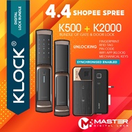 (Gate Door Bundle)  KLOCK / LOCKIN / SAMSUNG / LENOVO Smart Digital Lock