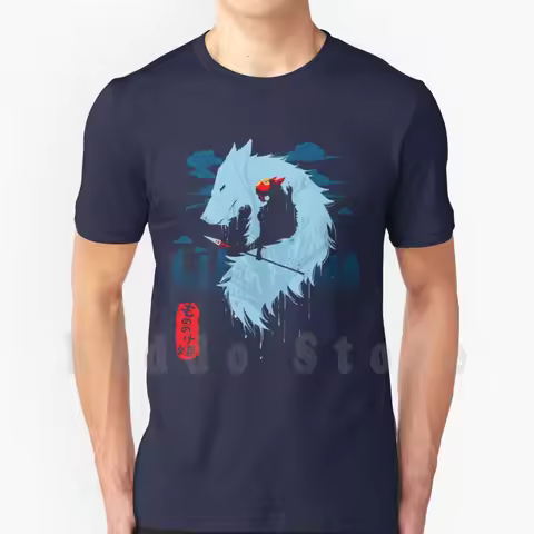 Princess T Shirt DIY Big Size 100% Cotton Studio Ghibli Hayao Miyazaki Nausica ? Laputa Totoro Catbu