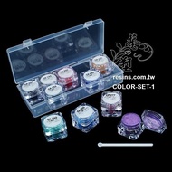 Art Plastic COLOR-SET-1 Pearlescent Toner (5ml) 10 Colors SET Supermarket Pick-Up Tax Included SGS T