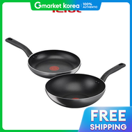Tefal | ชดกระทะเทฟลอนไทเทเนยม 1X CookiZ 2 ชน (กระทะ 24 นว + กระทะทรงลก 28 นว)