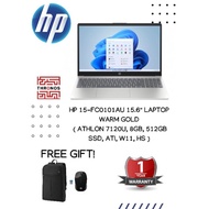 HP 15-FC0101AU 15.6" Laptop Warm Gold
