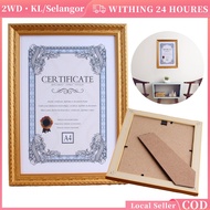 A4 Ertificate Frame Graduate Frame Gold Picture Frame Certificate Frame 21x29.7cm