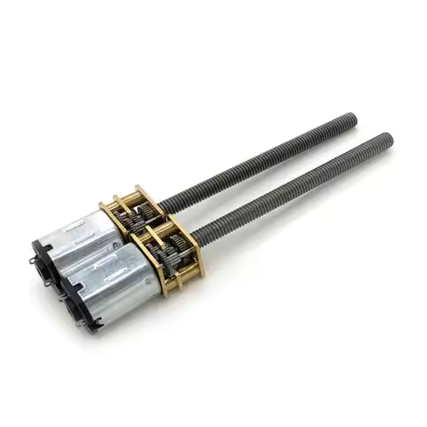 1PCS GA12-N20-M4*55 DC 3V 6V 12V Micro Metal Gear Motor with Extended Threaded Shaft Reduction DC Mo