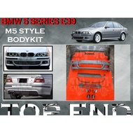 BMW 5 SERIES E39 M5 STYLE BODYKIT FRONT BUMPER REAR BUMPER MATERIAL PP FULLSET CAR BODYKIT