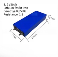 Baterai Cell Lifepo4 Cilindrical 33140 3.2V 15Ah NEW/baterai lifepo4 15Ah Baru type 33140 battery