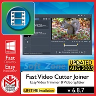 Fast Video Cutter Joiner 6.8.7 - Easy Video Trimmer & Video Splitter | Windows - SOFTWARE
