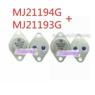 4pcs MJ21193G MJ21194G Gold Seal Iron Cap TO-3 NPN Power paired tube MJ21193 MJ21194 new