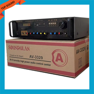 TDP SOUND แอมป์ขยายเสียง เครื่องขยายเสียง AMPLIFIER Bluetooth MP3 USB SD CARD SOUNDMILAN รุ่น AV-332