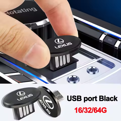 Car Logo U Disk Flash Drive Type C USB Memory For Lexus RX300 IS200 IS250 ES350 Ct200h UX250h NX300h