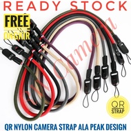 SONY QR Nylon Strap Mirrorless DSLR Camera Strap Fujifilm Nikon Z Quick Release Fuji XT30 XT5 A7ii Z