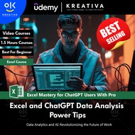 Excel+Chatgpt Course - Excel and ChatGPT Data Analysis Power Tips | Excel Course | Excel Masterclass