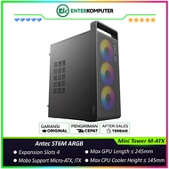 Antec ST6M ARGB - Mini Tower M-ATX Case Gaming PC Case/ matx case