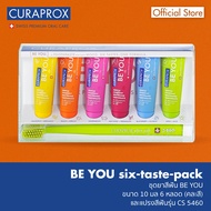 CURAPROX ชุดยาสีฟัน คูราพรอกซ์ รุ่น BE YOU ขนาด 10 มล. (6 หลอด) พร้อมแปรงสีฟันรุ่น CS 5460