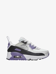 Nike Air Max 90 Easyon Kids' Play School Sneakers Shoes - White/Lt Smoke Grey