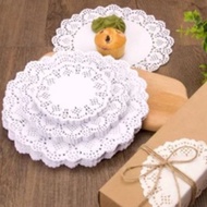Doyleys Paper Doyley Dolly Doily Paper - Kertas Minyak - 3.5" ~ 8.5" - 花底纸Paper Doyley, 1pkt x 200pc