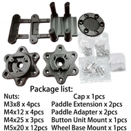 3D Custom Print Mod for Logitech G29 G923 G920 button plate Extension Paddle Adapter Button Uni