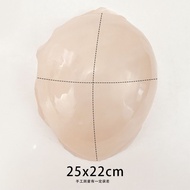 Wig Simulation Scalp Real Hair Crochet Rubber Bottom Net Cap Hand Hook Hair Block Net Bottom Real Ha