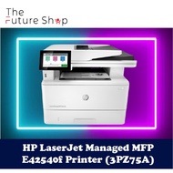 HP LaserJet Managed MFP E42540f AIO Printer - A4, Mono, USB, Ethernet, Auto Duplex, Print , Scan, Co