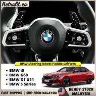 🇲🇾 24~26 BMW 5 Series G60 Steering Wheel Paddle Shifters Compatible For BMW X1 U11 5 Series G60 i5 C