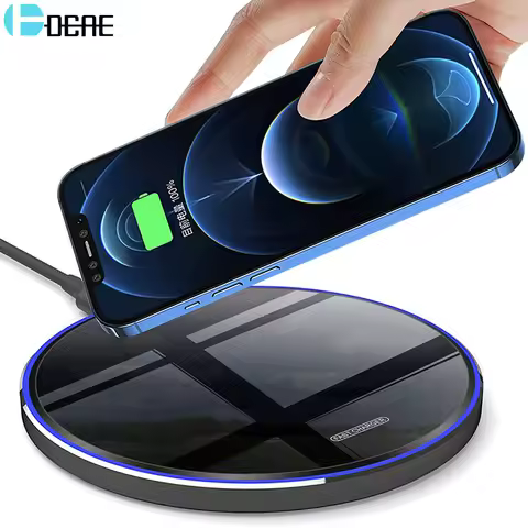30W Wireless Charger For IPhone 15 14 13 12 11 Pro XS Max XR X 8 Type C Induction Fast Charging Pad 