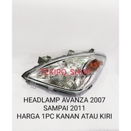 Headlamp ASSY Front LAMP AVANZA VVTI NEW 2008 2009 2010 2011 HEAD LAMP AVANZA VVTI NEW