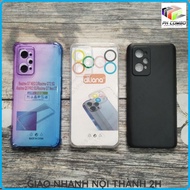 Realme GT 2 5G, GT2 5G/ GT Neo 2, GT Neo2/ GT Neo 3T, GT Neo3t/ Q5 Pro 5G case, clear, black, shockp
