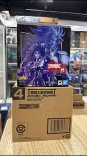 (N)開封品 2 Bandai Saint Seiya Myth Cloth Ex Gemini Saga Gold 24 聖鬥士星矢 聖衣神話 雙子座 沙加 24K金 電鍍