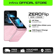 Infinix ZERO Flip, (up to 16GB [8+512], MediaTek D8020 Ultimate, 4K 60FPS, (1 Year Local Warranty)