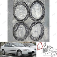 [READY STOCK] Honda Civic SR4 EG EG8 EG9 1992-1995 Door Rubber Weatherstrip Getah Pintu Cermin Rubbe