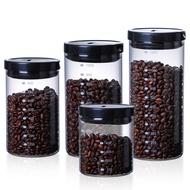 โหลแก้วสูญญากาศ โหลแก้วฝาไม้ โหลแก้ว Vacuum Glass Jar ขวดโหล ขวดโหลสูญญากาศ โหลแก้วมีฝาปิด พร้อมฝา เ