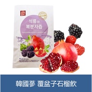 Senji Shop Korean Ginseng Raspberry Pomegranate Juice 70ml Drink Red Single Pack