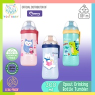 Momeasy 10oz/300ml Push-Pull Baby to Kids Spout Drinking Bottle Tumbler Home School Outdoor