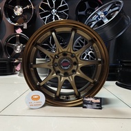 [4PCS] New Sport Rim 15inch CE28 15X6.5JJ ET40 8H100/114.3 Bronze