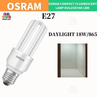 ''OSRAM'' COMPACT FLUORESCENT LAMP DULUXSTAR 18W/865 - DAYLIGHT - E27