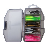 61Pcs Soft Lure Umpan Pancing Bentuk Ikan Umpan Tiruan Soft Ikan Bait Simulation Softlure Fishing So