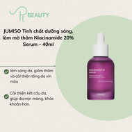 JUMISO Tinh chất dưỡng sáng làm mờ thâm Niacinamide 20% Serum – 40ml