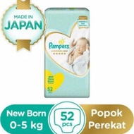 Big Sale Pampers Premium Soft Tape Perekat Nb52 Nb 52 New Born 52