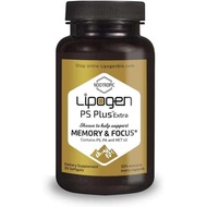 PS Plus Extra Brain Booster Supplement - 133mg Phosphatidylserine for Memory, Focus, Mental Energy &