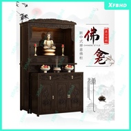 Zen New Chinese Style Entrance Cabinet Standing Cabinet Home Altar Cabinet Altar Table Incense Case 