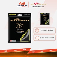 Kizuna Z61 Badminton Racket String - 0,61mm, Good Support, Big Explosion - Genuine Product