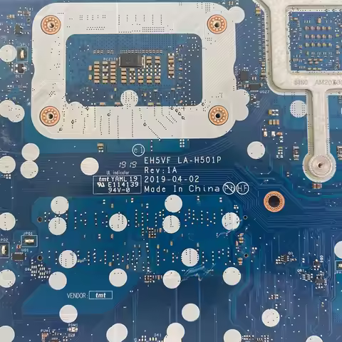 For Acer Nitro 5 AN515-54 AN715-51 Laptop Motherboard CPU i5-9300H SRF6X GTX1650 4G EH5VF LA-H501P 1