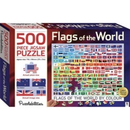 Flags of the world 500 Piece Jigsaw Puzzle