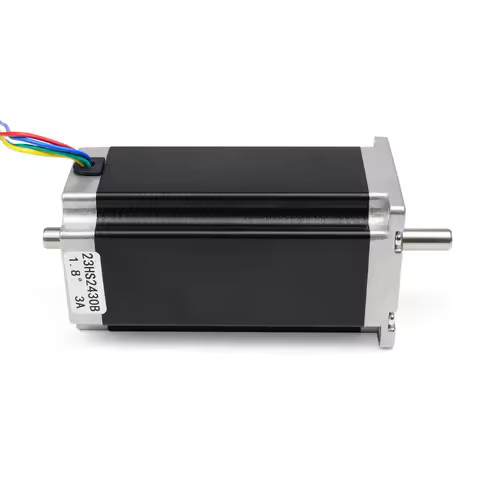 CNC Nema23 stepper motor 112mm 8mm Dual shaft For engraving milling machine 23HS2430B