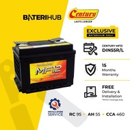 [Installation Provided] Bateri Kereta DIN55R/L | Century MF12 Heavy Duty | Car Battery BateriHub