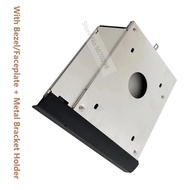 with Bezel Panel Bracket 2.5 Hard Drive HDD SSD Optical bay Caddy Frame 9.5mm for Lenovo ThinkPad E5