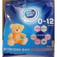 Susu Dutch Baby 0-12bulan Rumusan Bayi 300g Expired 30Jun2026