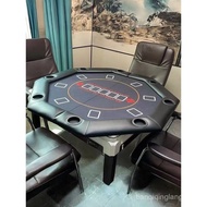 Portable Small Octagonal Desktop Folding Table German Poker Chips Texas Poker Table Texas Poker Mahj